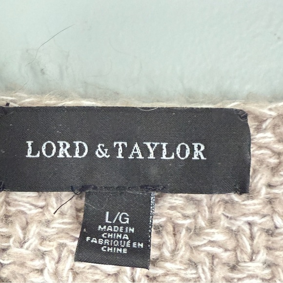 Lord & Taylor Women's Beige Sweater - Picture 4 of 4
